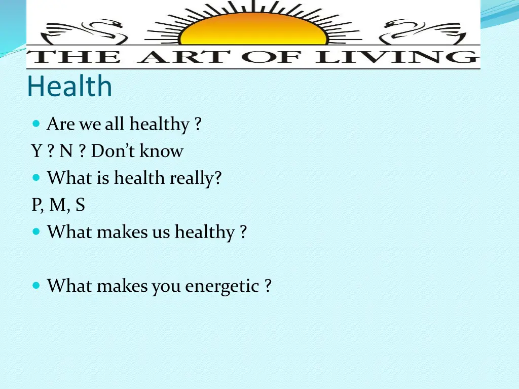 health