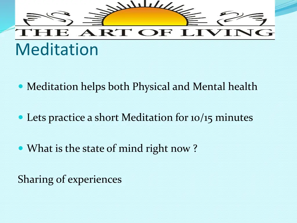 meditation