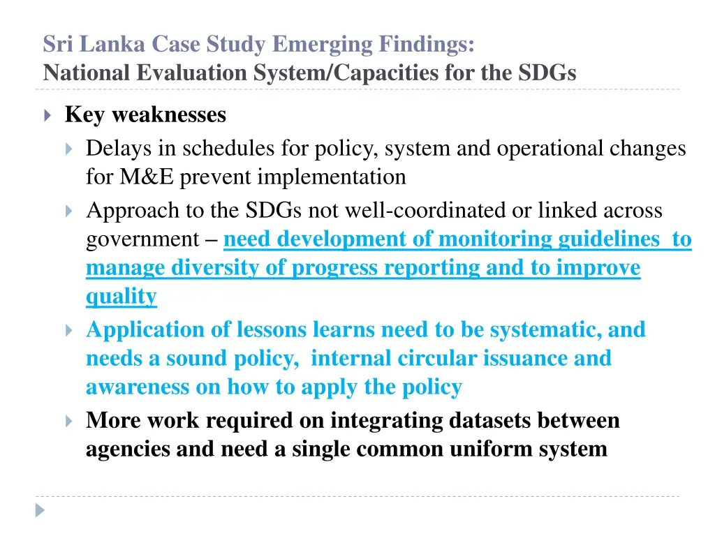 sri lanka case study emerging findings national 2