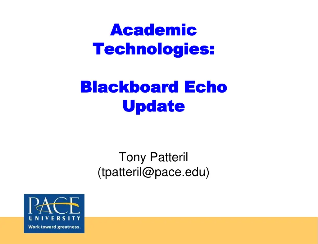 academic academic technologies technologies 1
