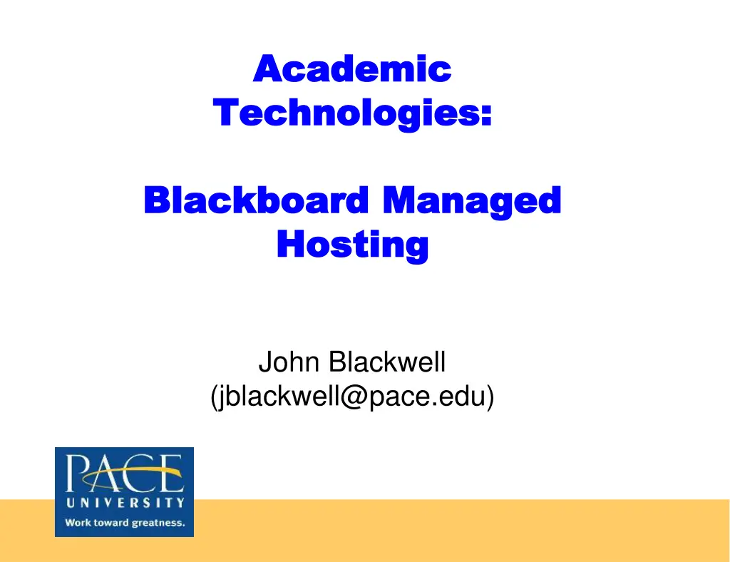 academic academic technologies technologies