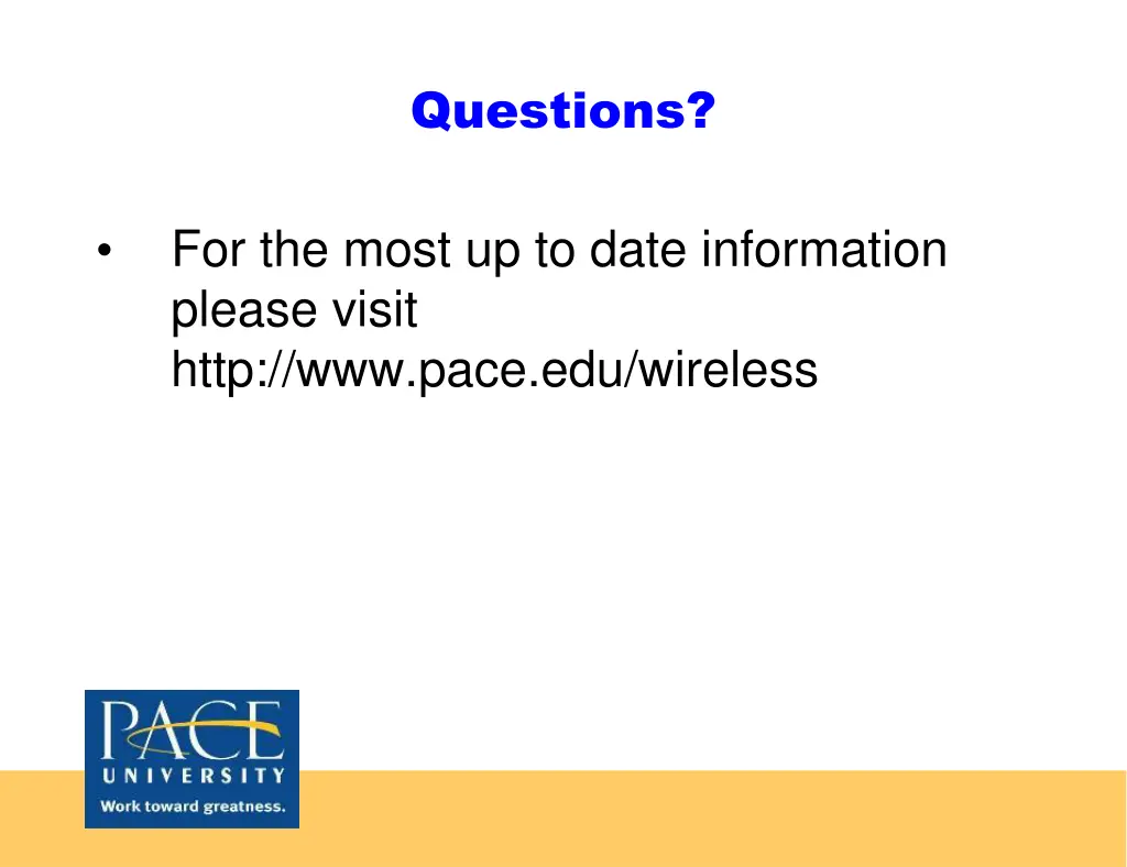 questions
