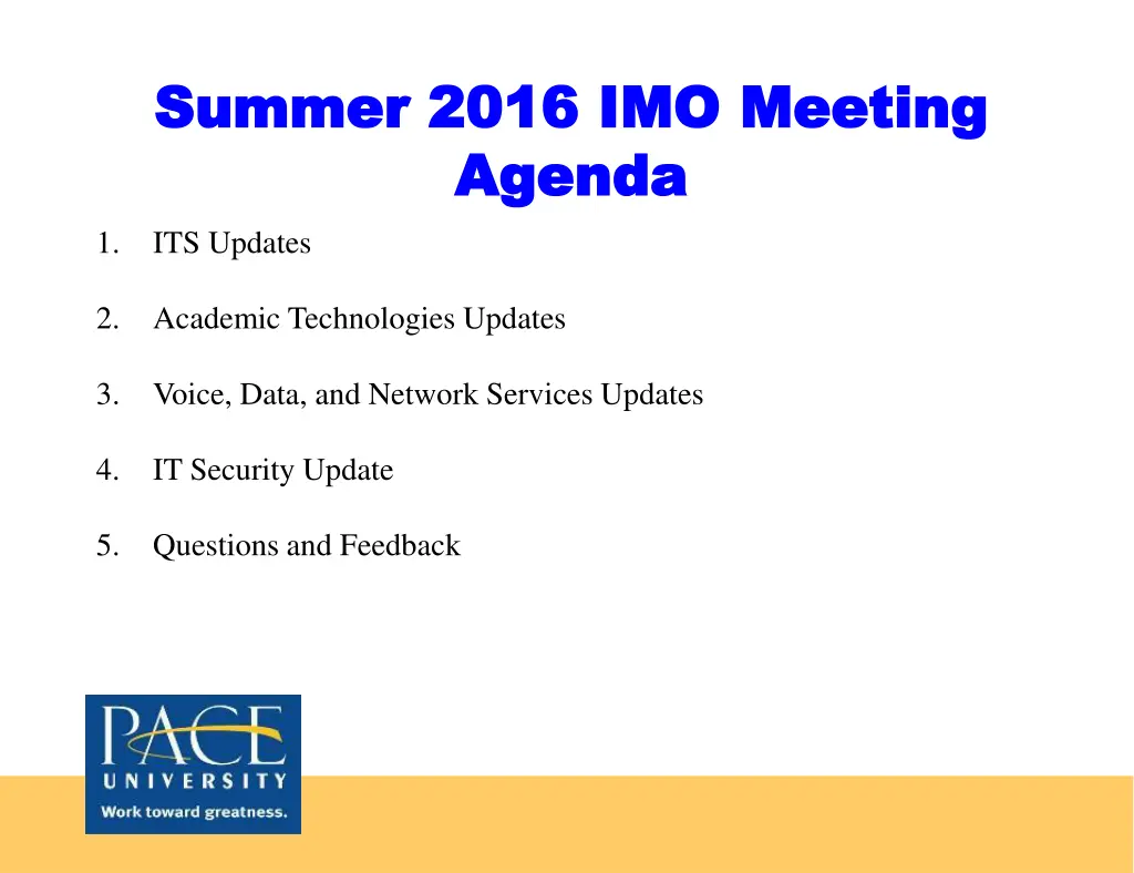 summer 2016 imo meeting summer 2016 imo meeting