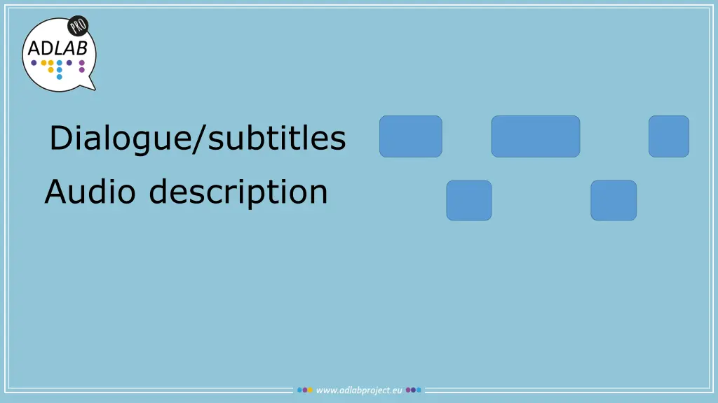dialogue subtitles audio description