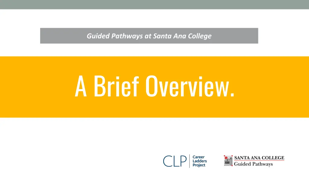 guided pathways at santa ana college
