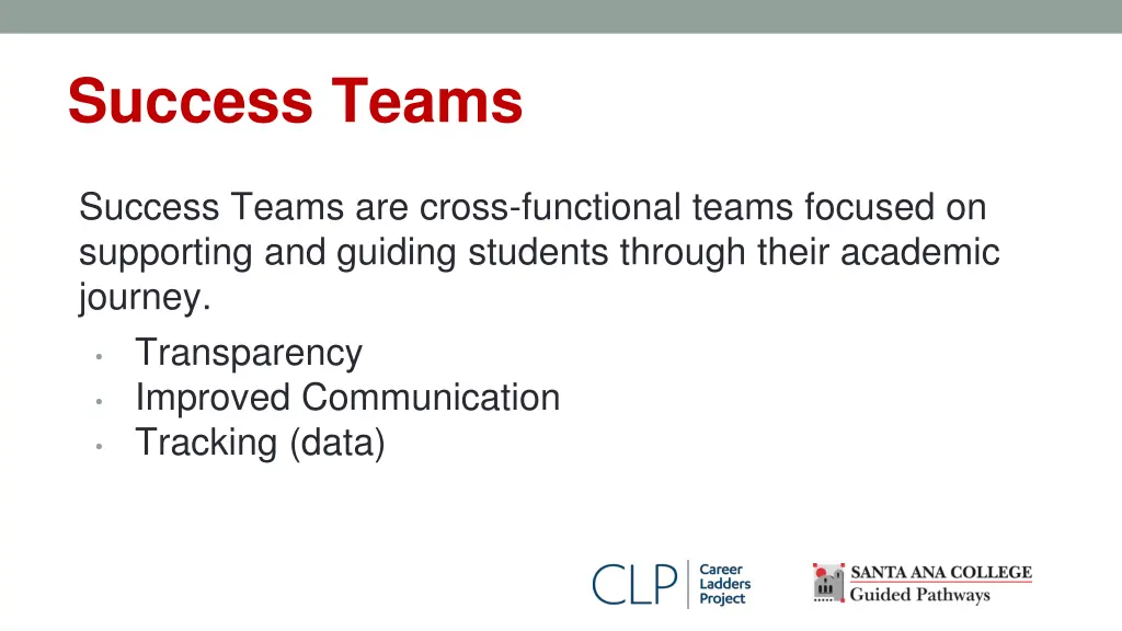 success teams