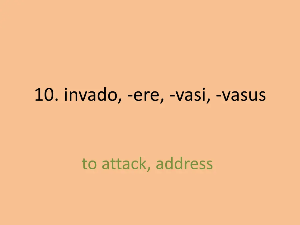 10 invado ere vasi vasus 1
