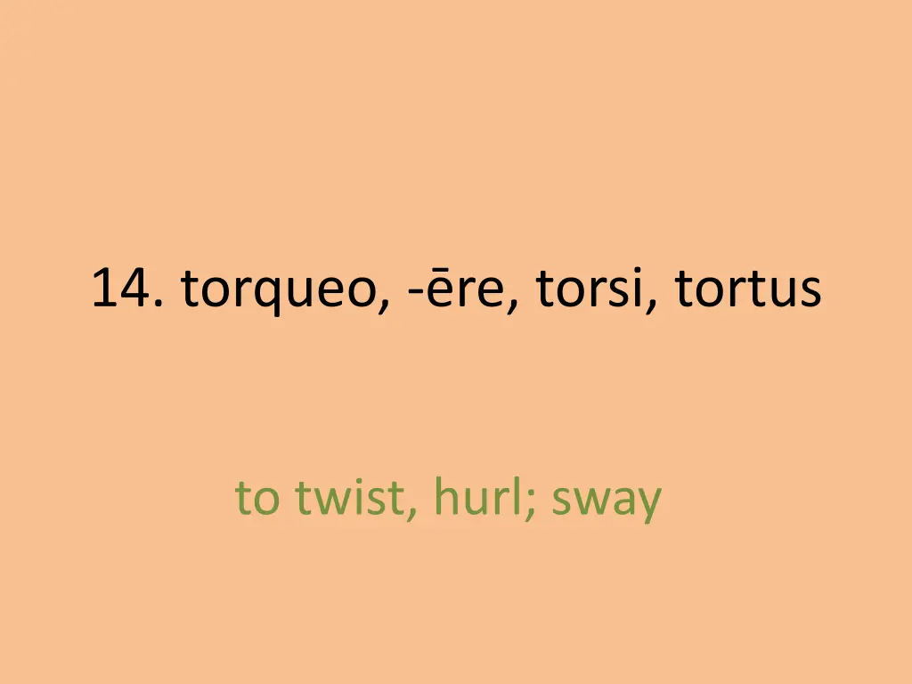 14 torqueo re torsi tortus 1