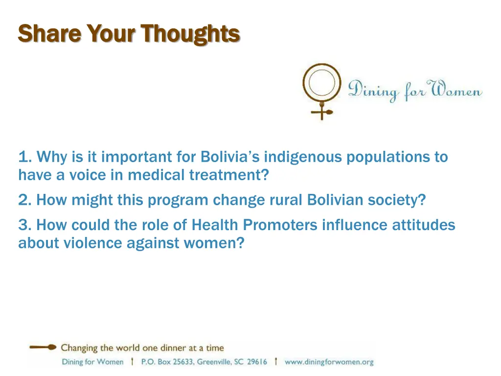 share your thoughts share your thoughts