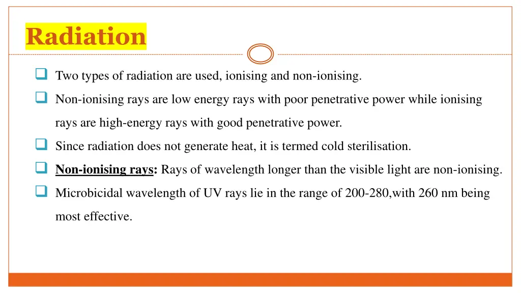 radiation