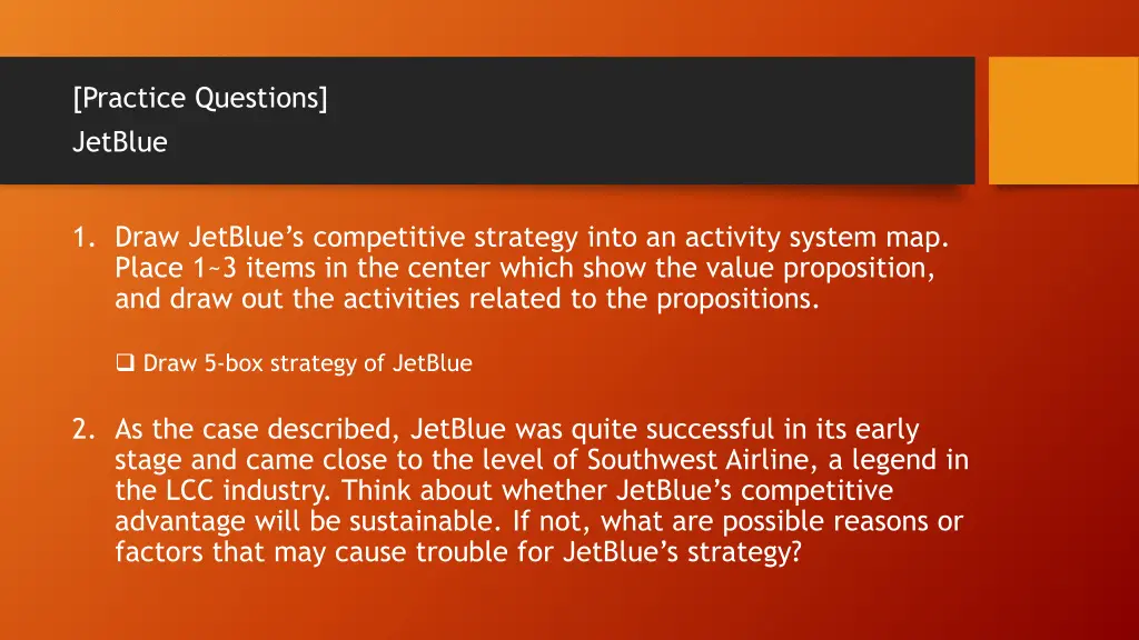 practice questions jetblue