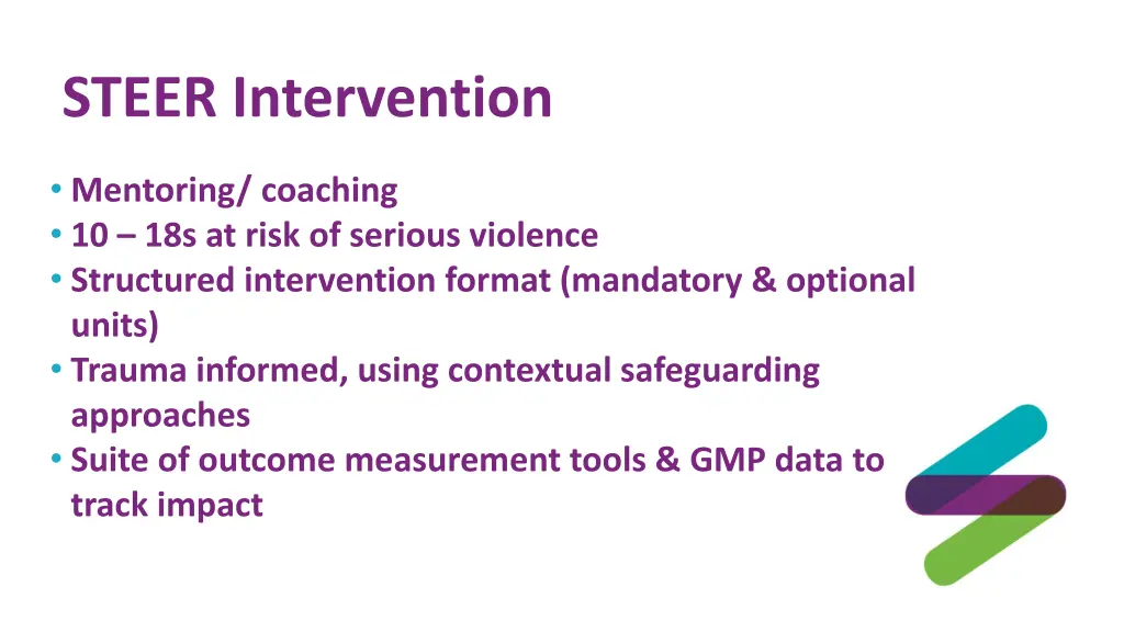 steer intervention