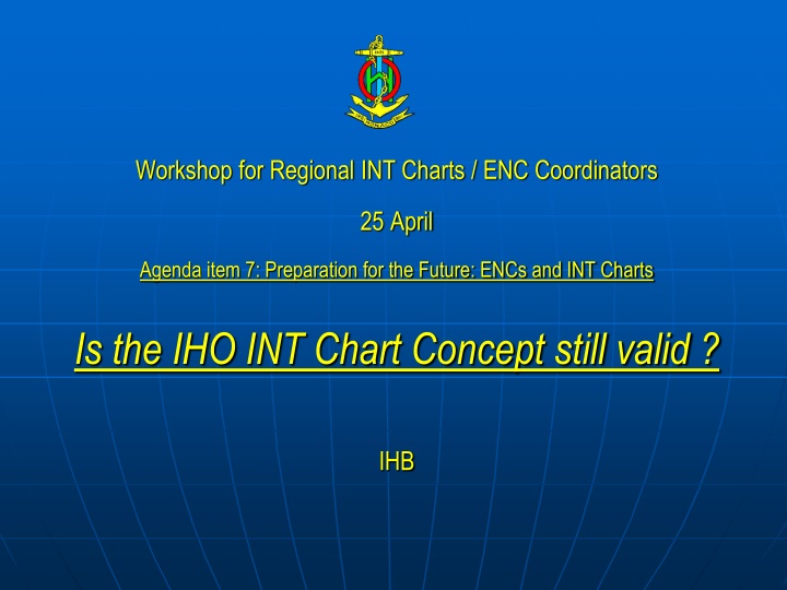 workshop for regional int charts enc coordinators