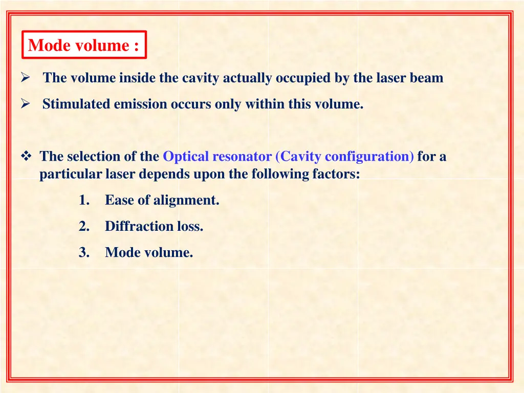 mode volume