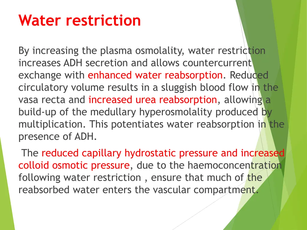 water restriction