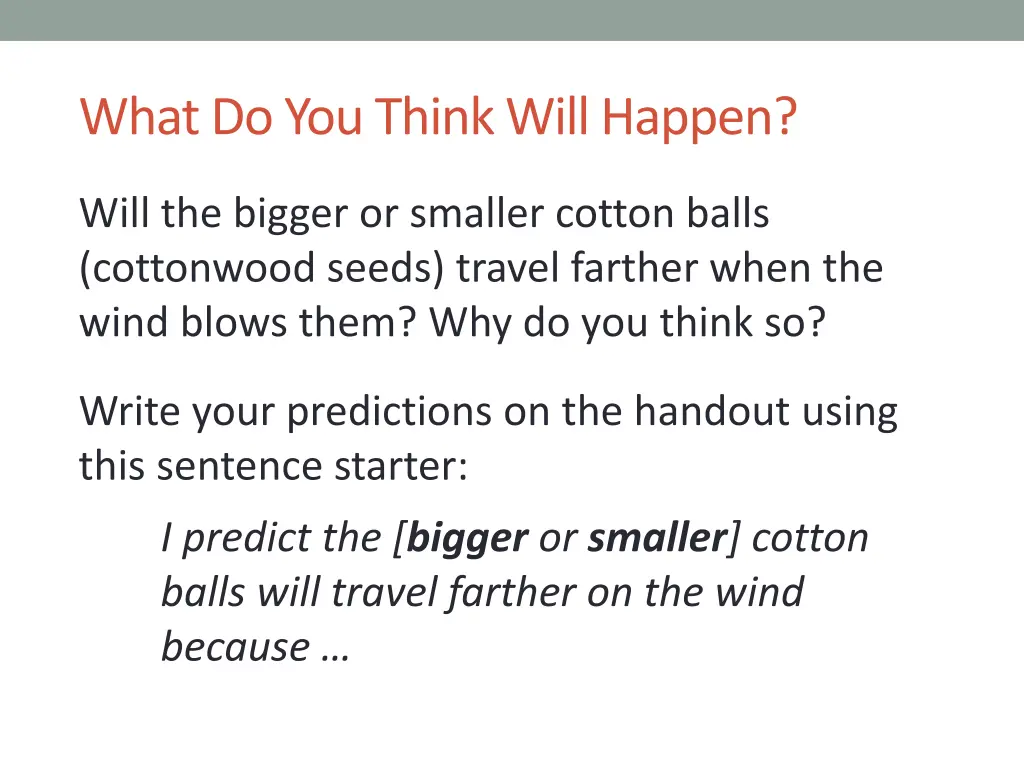 what do you think will happen