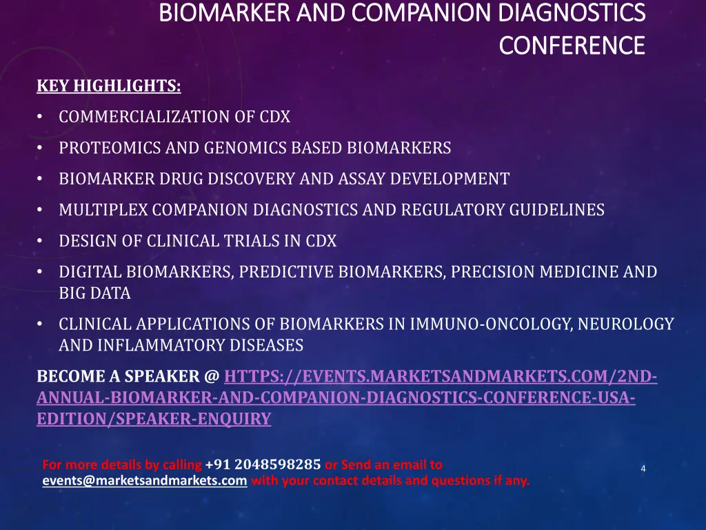 biomarker and companion diagnostics biomarker 2