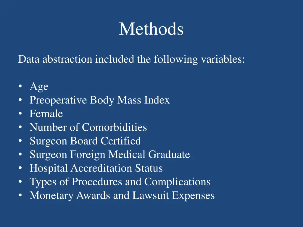 methods 1