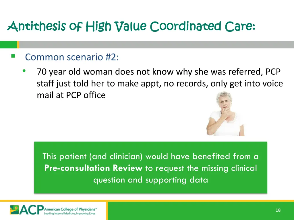 antithesis of high value coordinated care 3