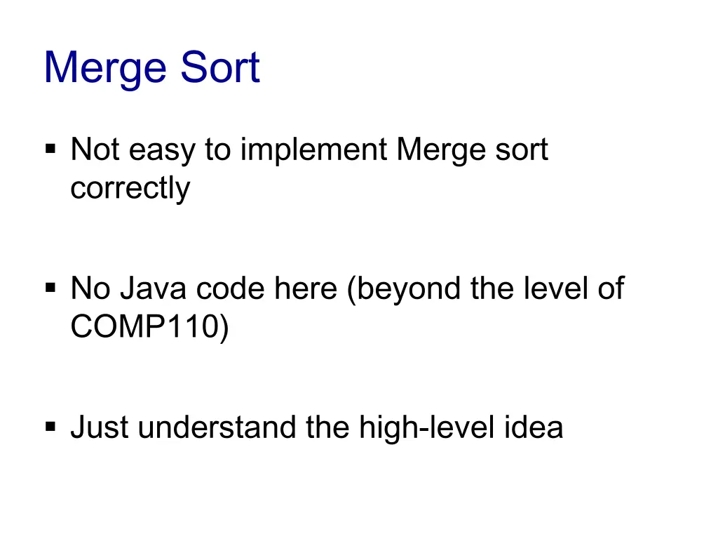 merge sort 4