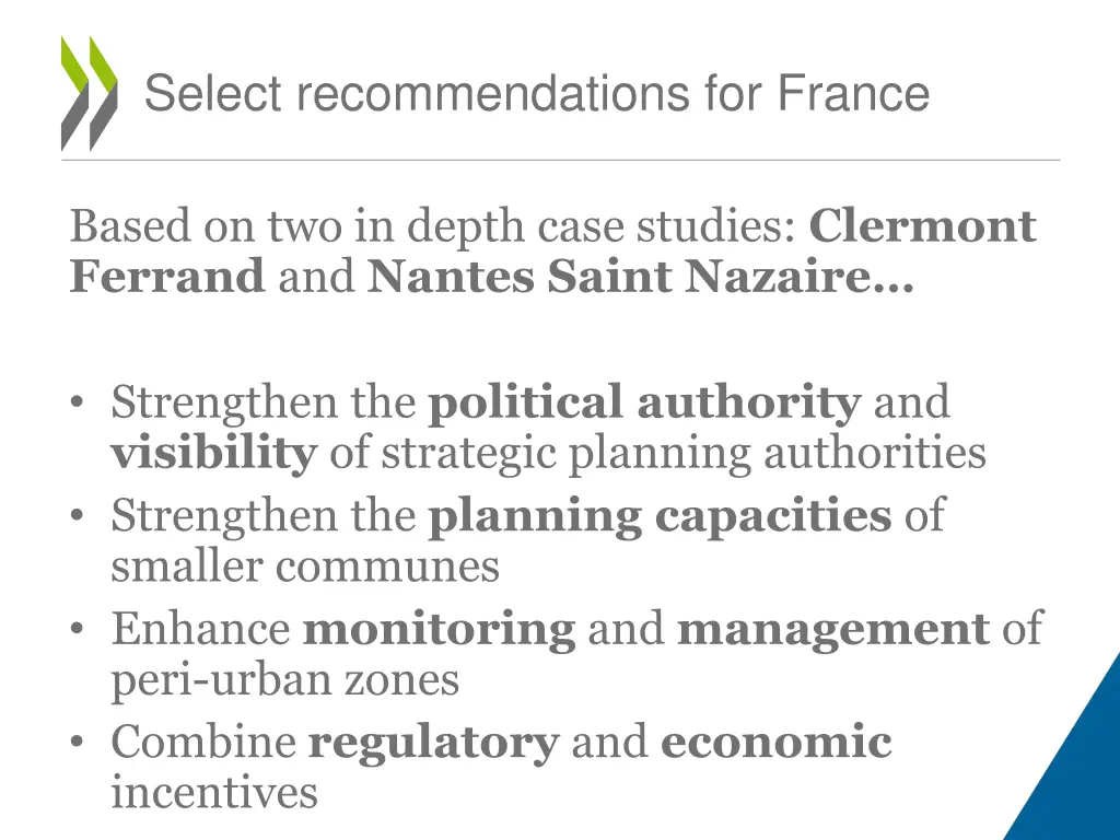 select recommendations for france