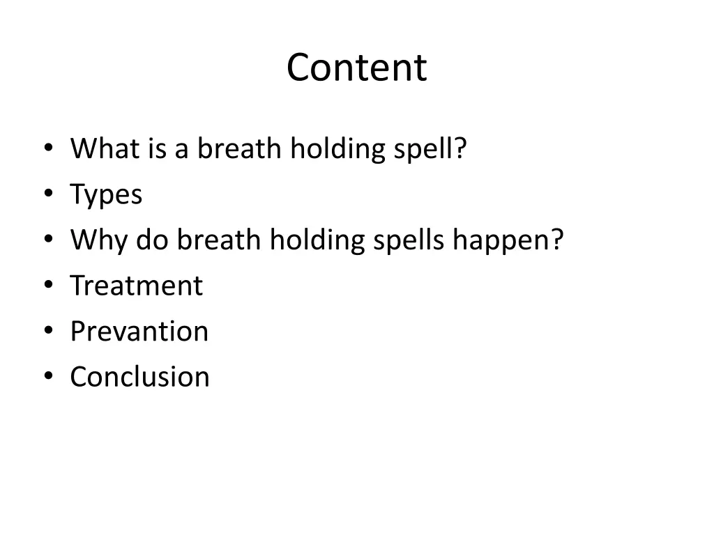 content