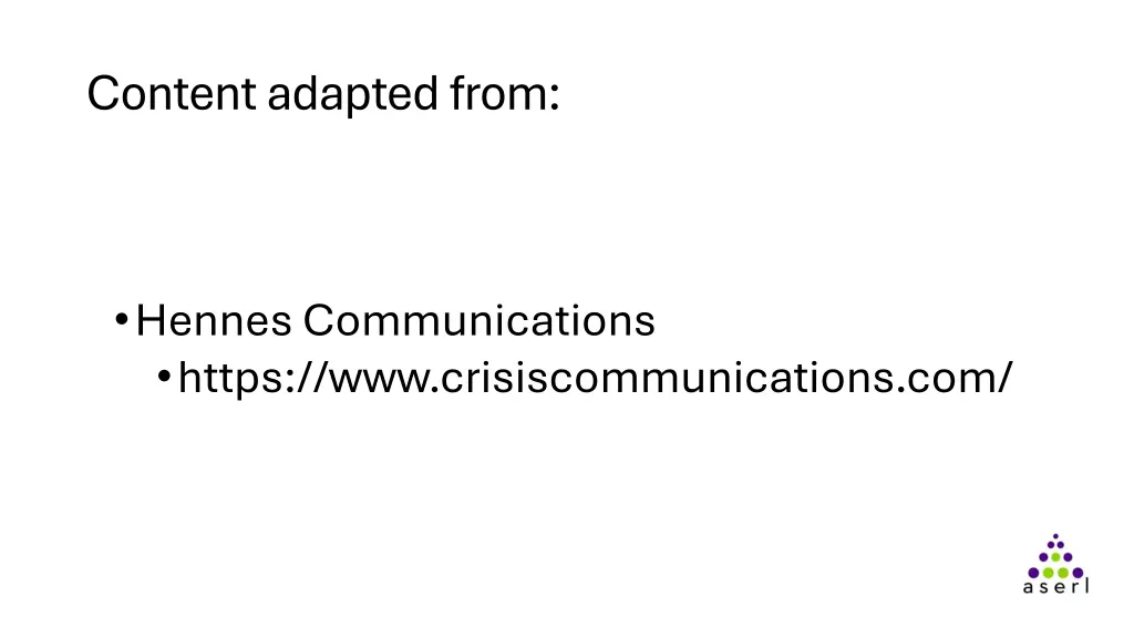 content adapted from