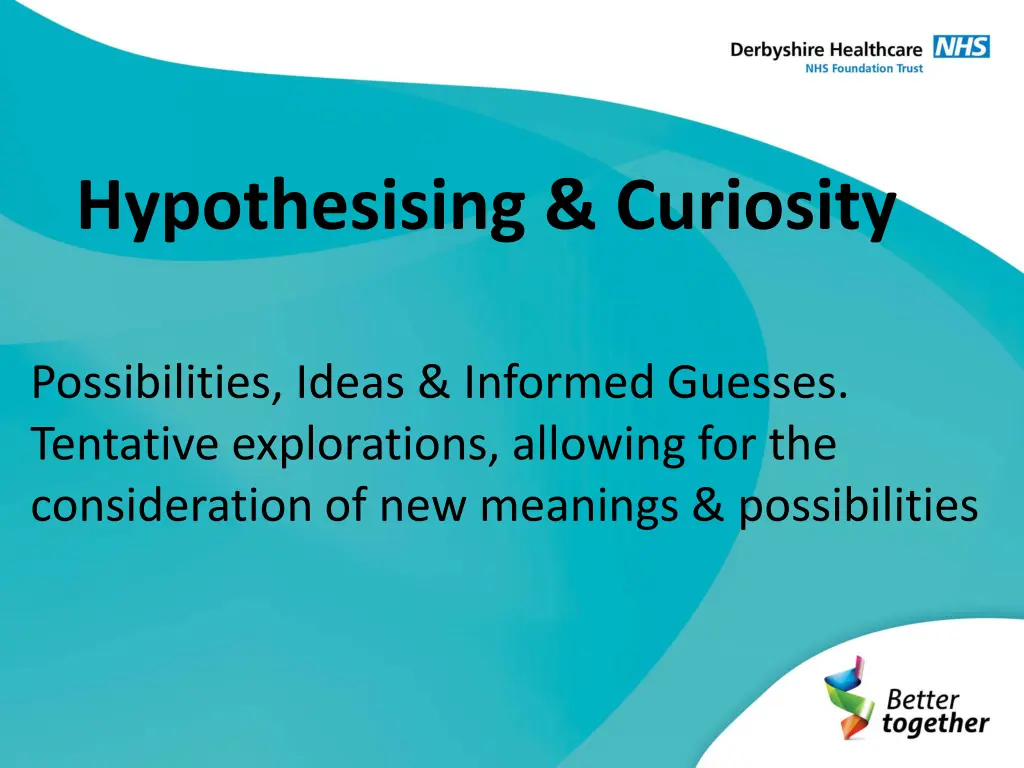 hypothesising curiosity