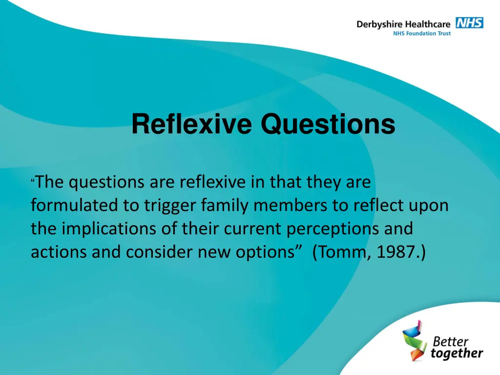 reflexive questions