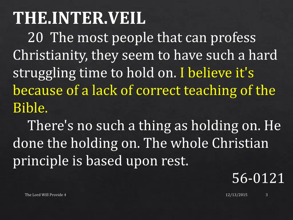the inter veil 20 the most people that