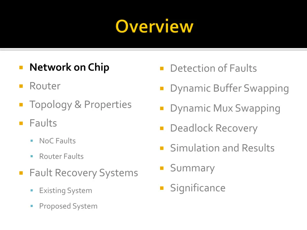 network on chip