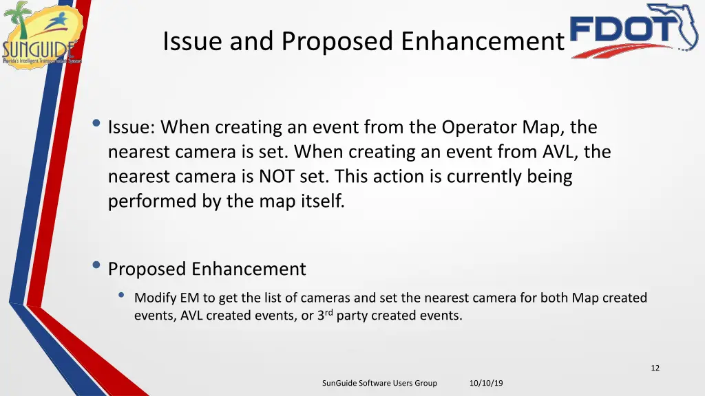 issue and proposed enhancement 3