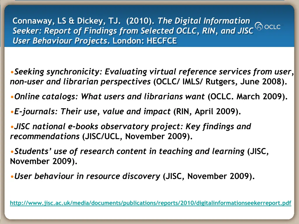connaway ls dickey tj 2010 the digital 1