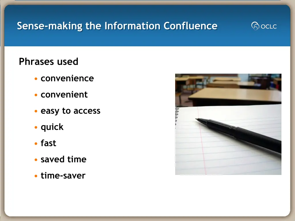 sense making the information confluence