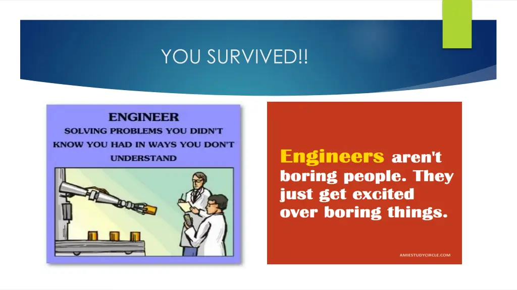 you survived