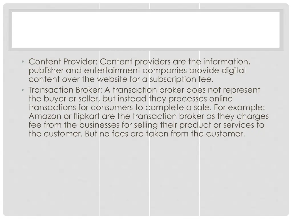 content provider content providers