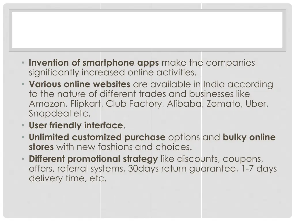 invention of smartphone apps make the companies