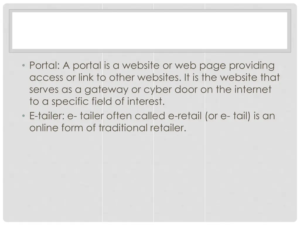 portal a portal is a website or web page