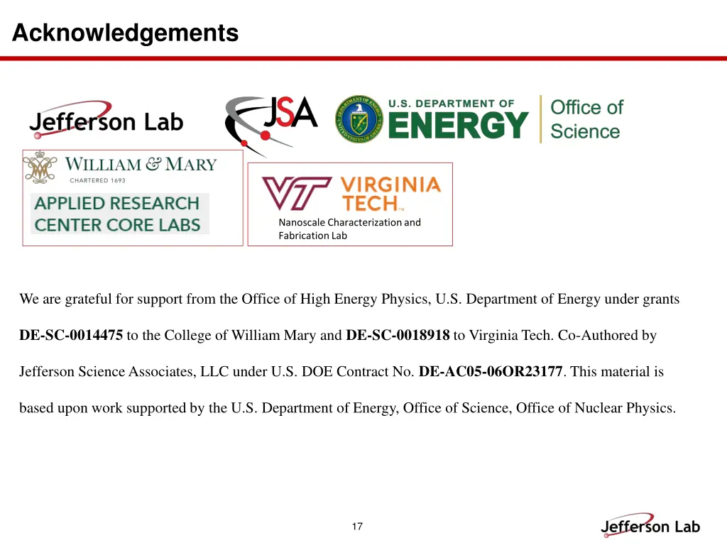 acknowledgements