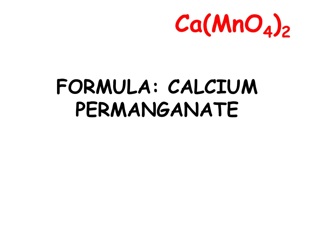 ca mno 4 2