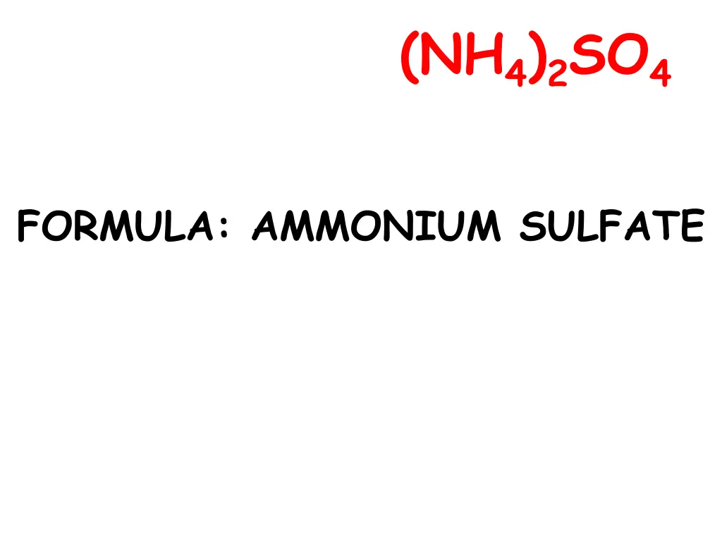 nh 4 2 so 4