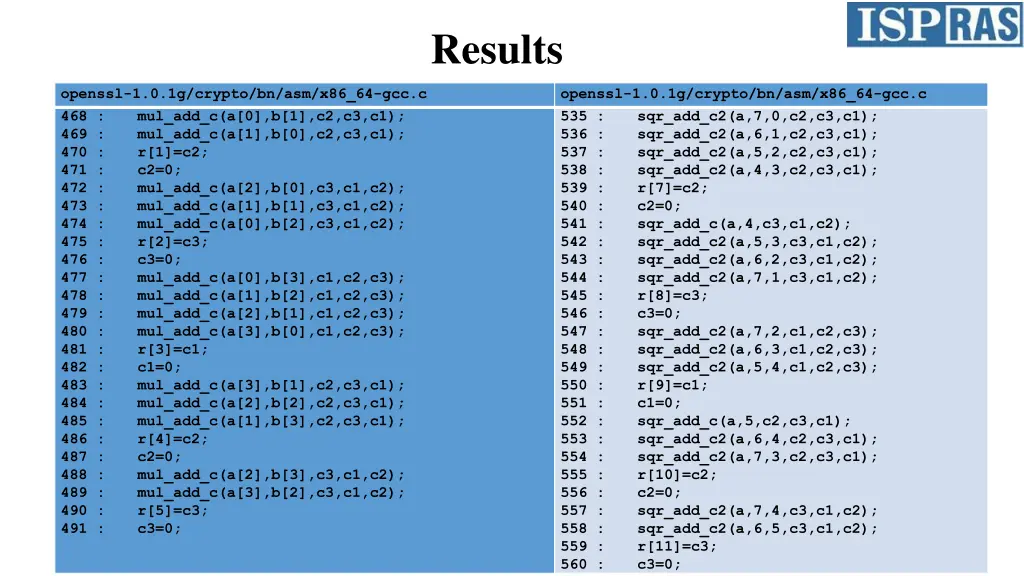 results 7