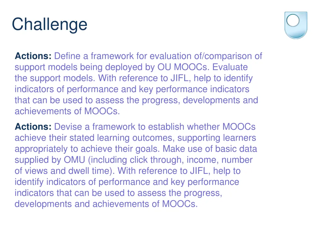 challenge