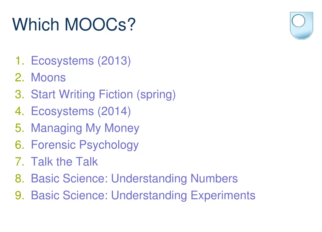 which moocs