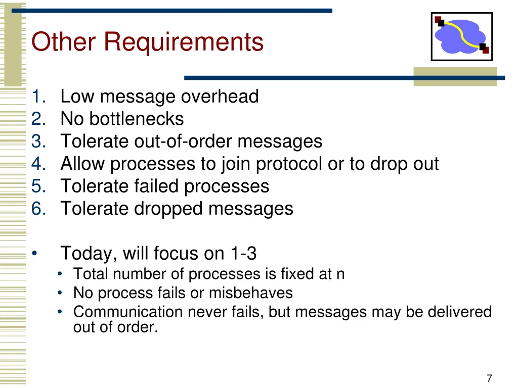 other requirements