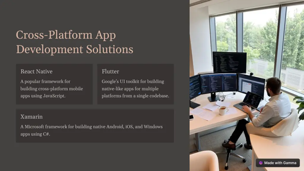 cross platform app development solutions