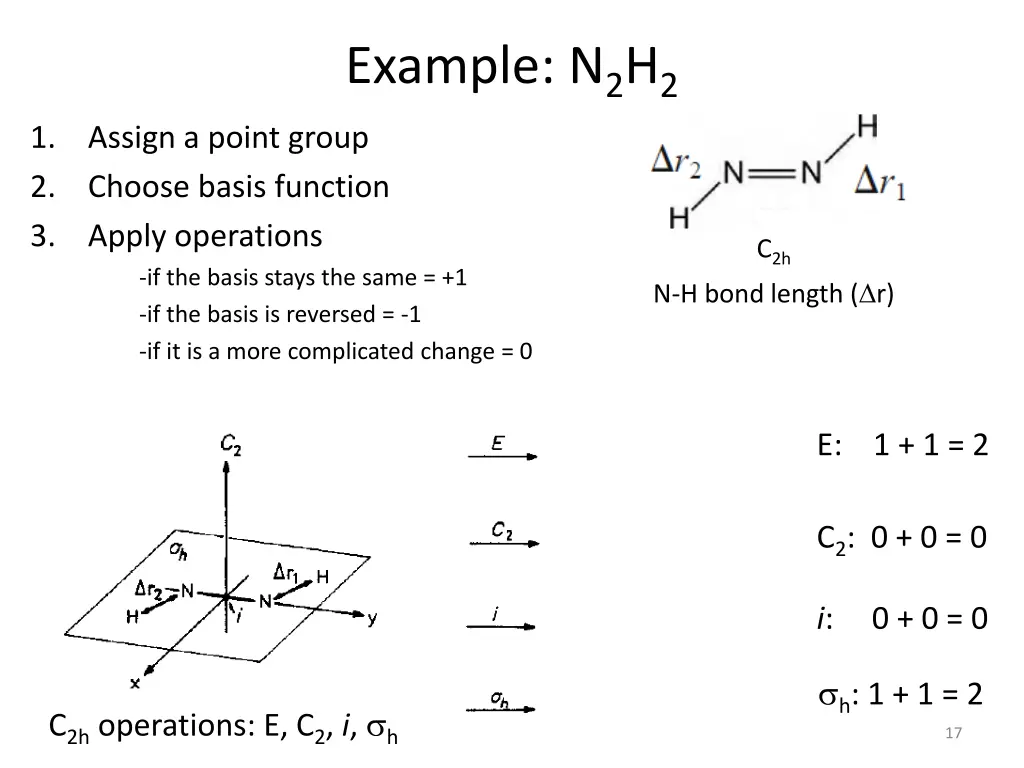 example n 2 h 2