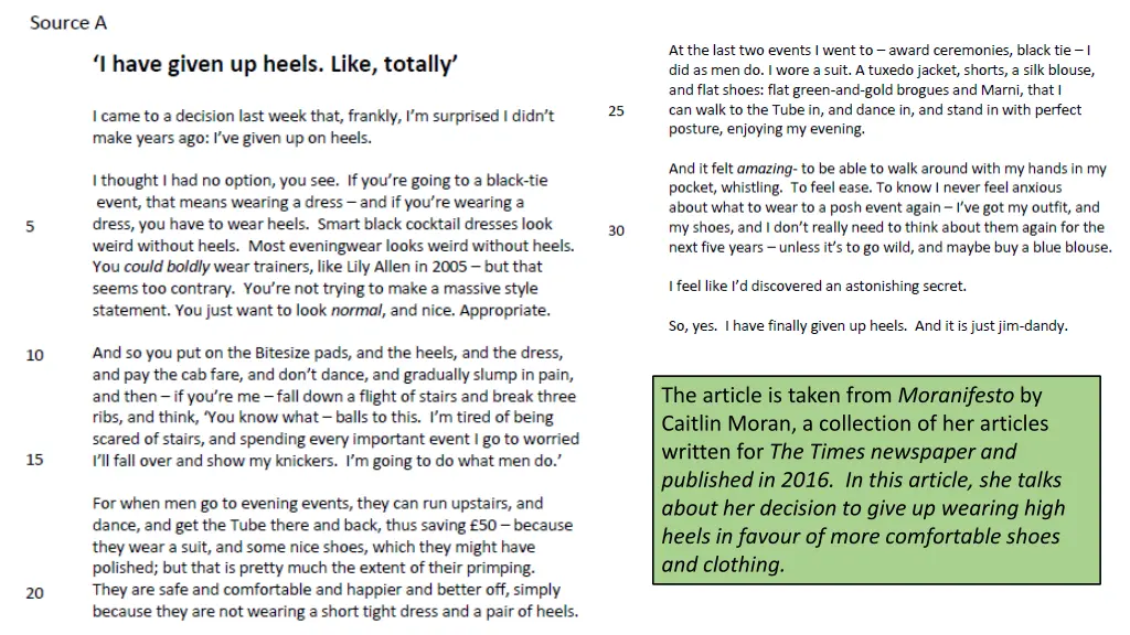 the article is taken from moranifesto by caitlin