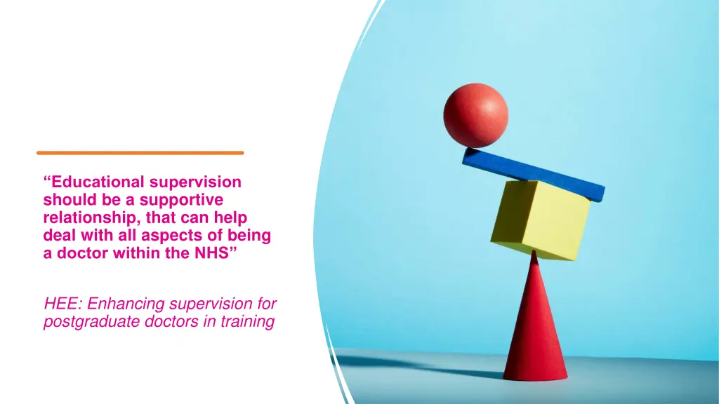 educational supervision should be a supportive