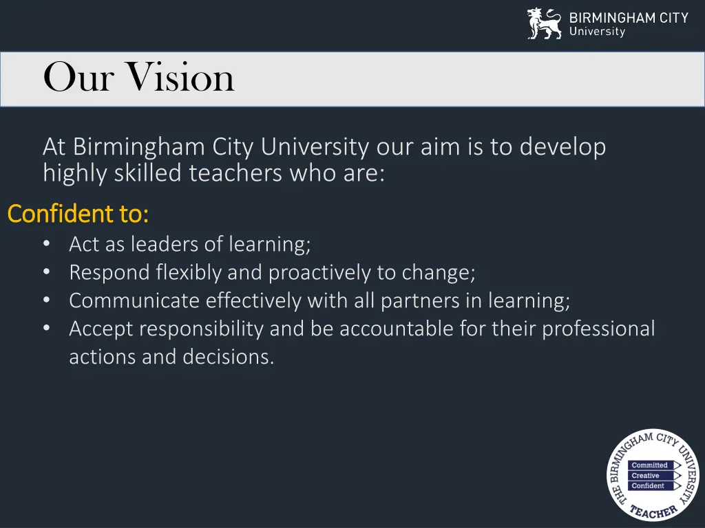 our vision 2